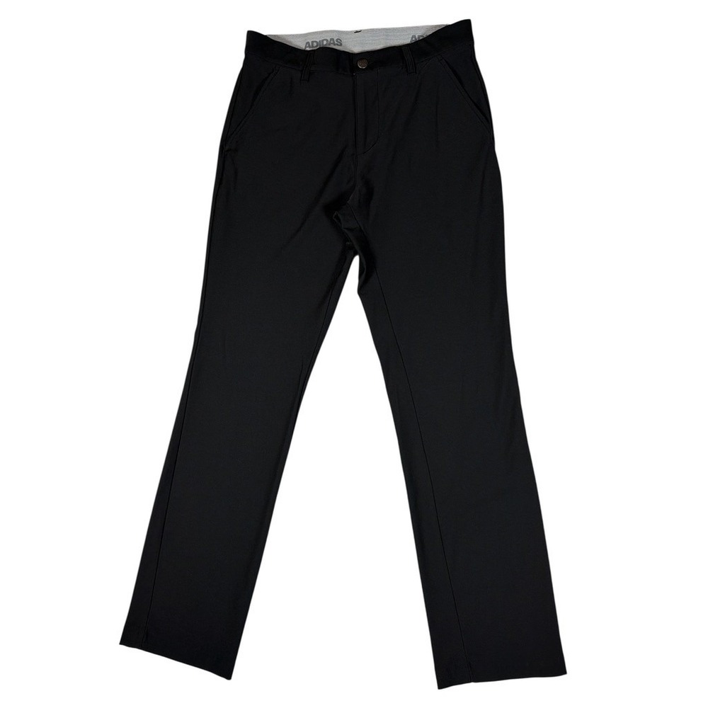 Adidas Golf Pants Mens 30x30 Black Excellent Recycled‎ Stretch Performance